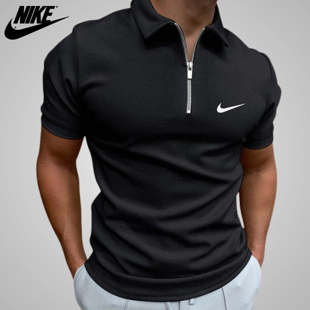 Casual Polo met Rits