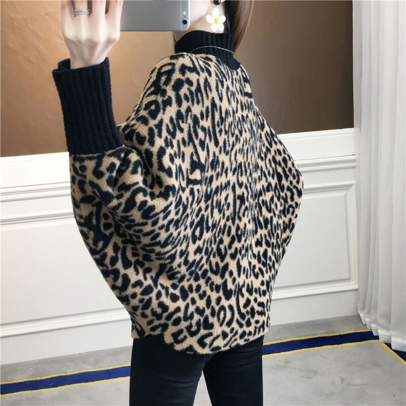 Femyza Fake Two-Piece Loose Sweater Coat