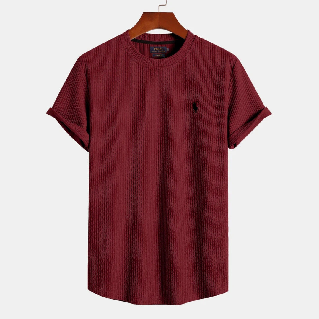 T-shirt met ronde hals