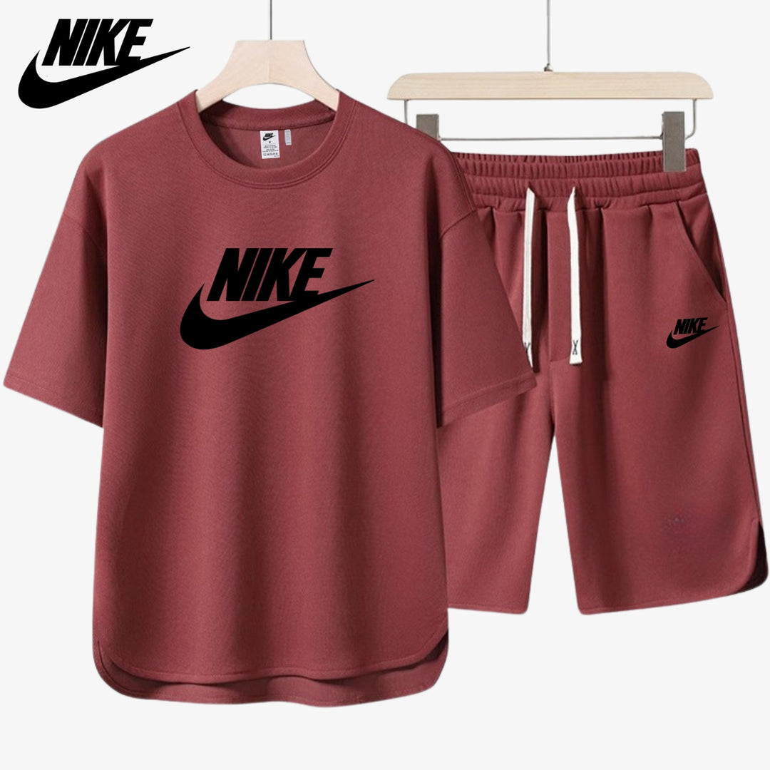Casual herenset || T-shirt en korte broek