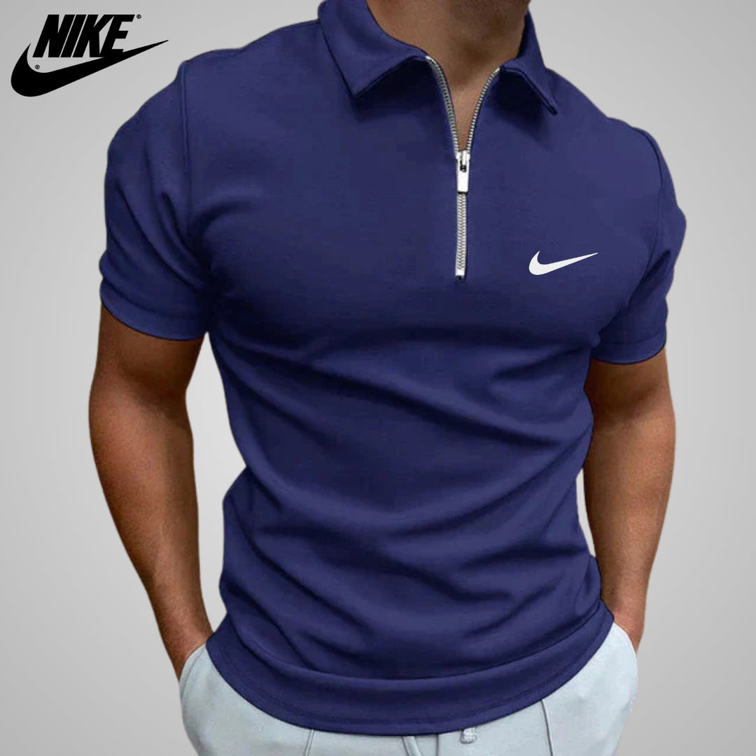 Casual Polo met Rits