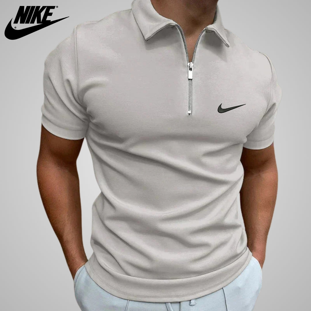 Casual Polo met Rits