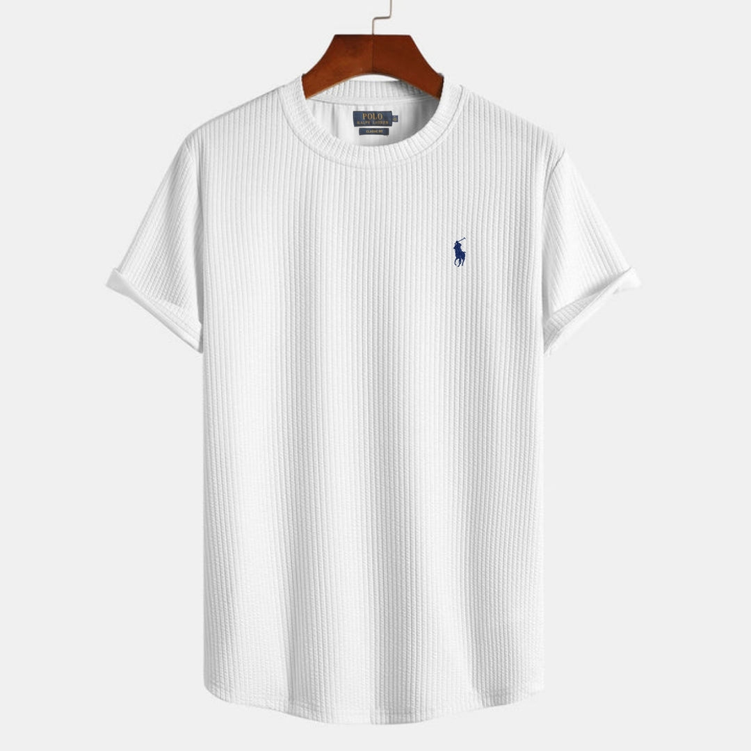T-shirt met ronde hals