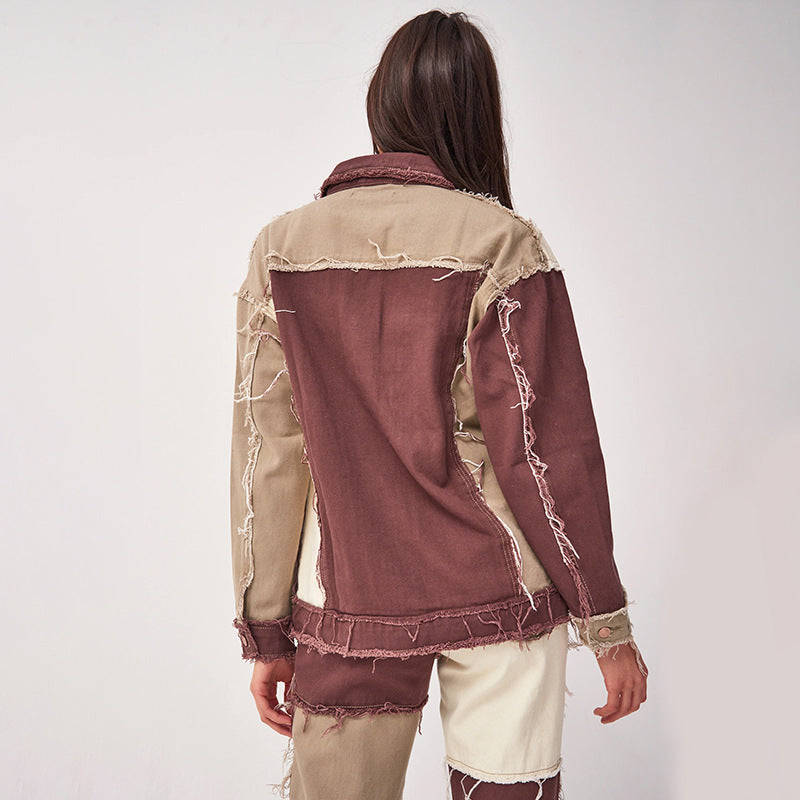 Femyza Long Sleeve Lapel Cardigan
