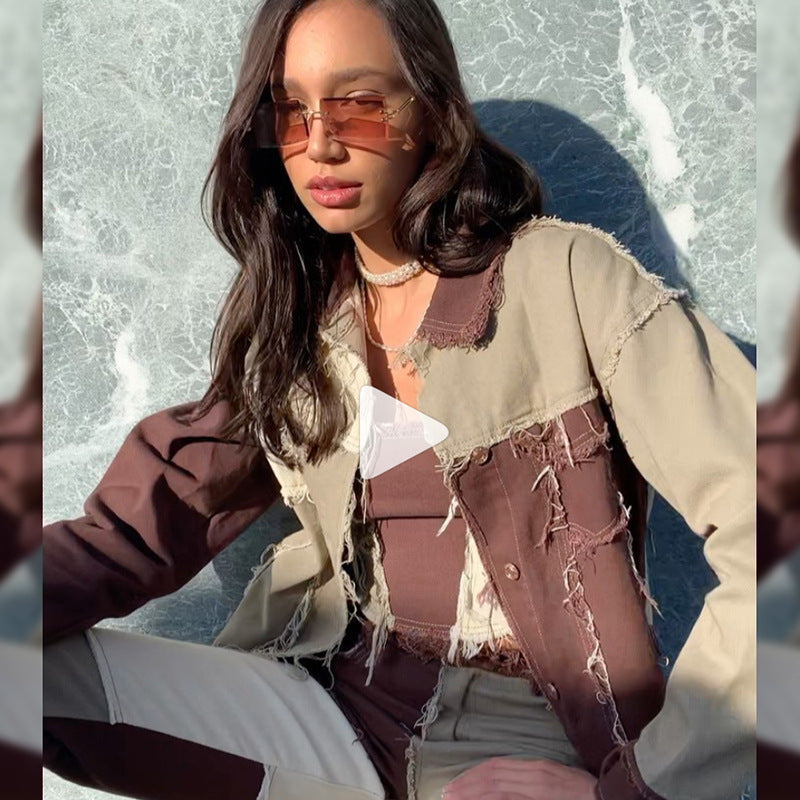 Femyza Long Sleeve Lapel Cardigan