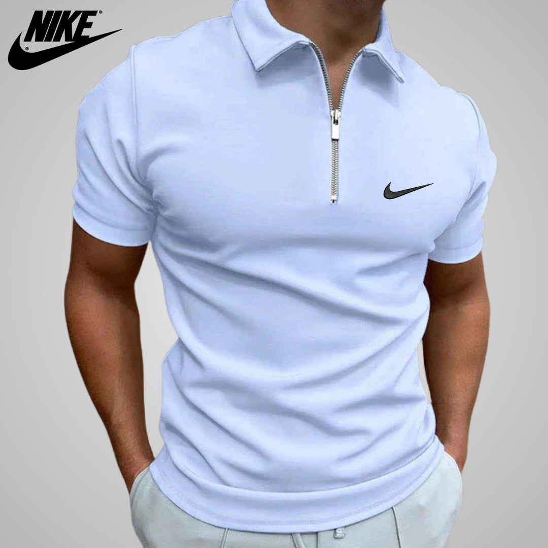 Casual Polo met Rits
