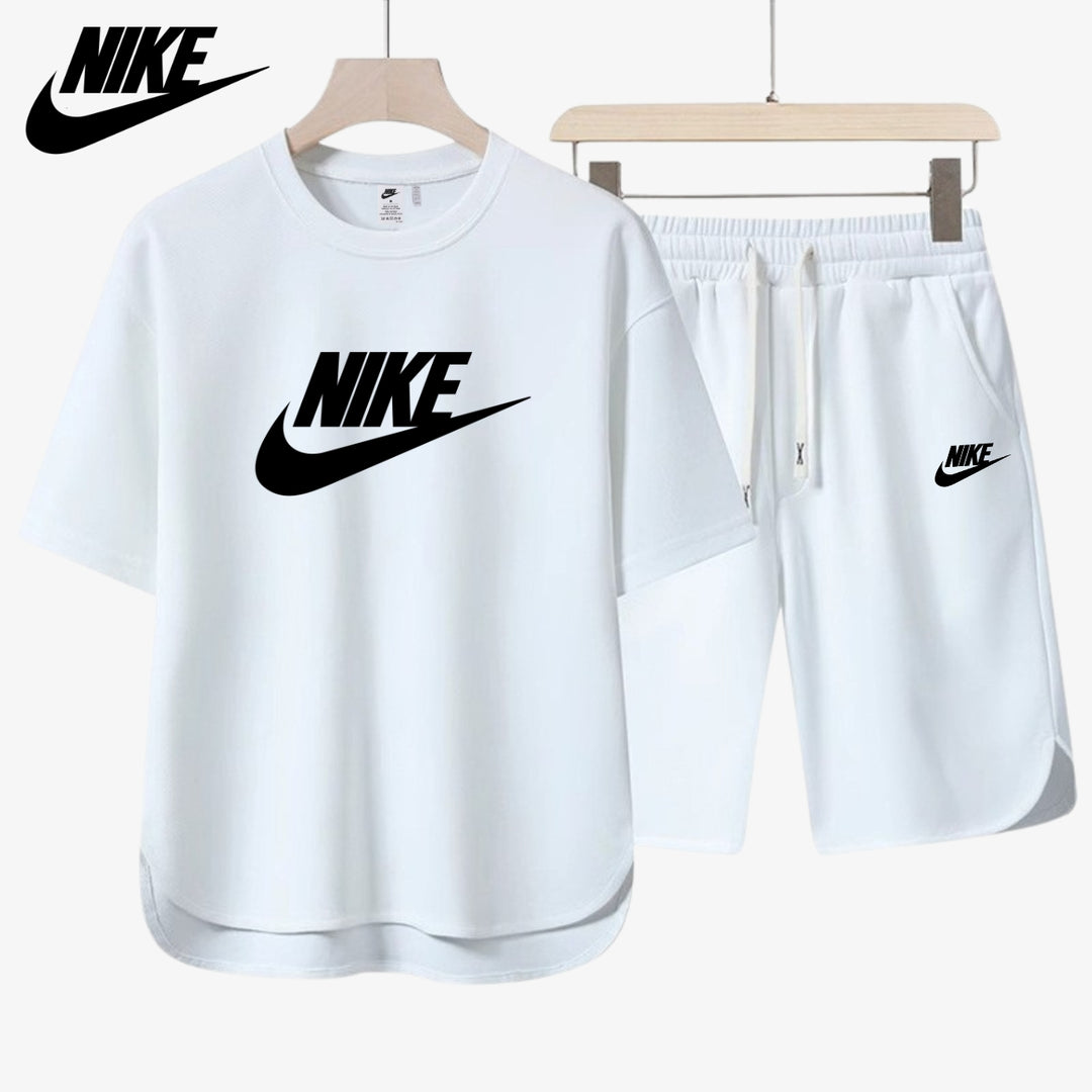 Casual herenset || T-shirt en korte broek