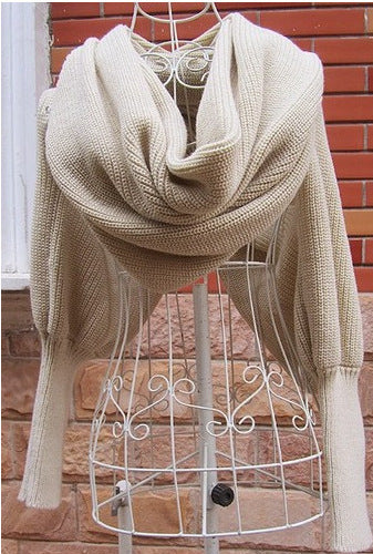 Femyza Cashmere Sweater Scarf for Women