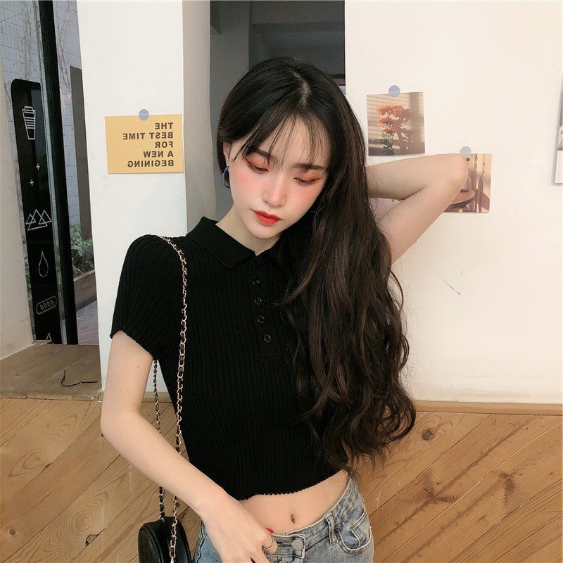 Femyza Lapel Pullover Sweater