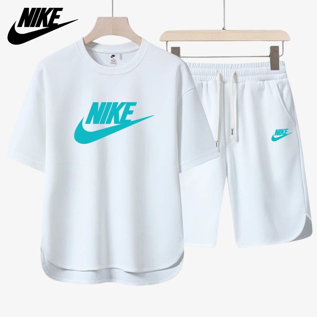 Casual herenset || T-shirt en korte broek