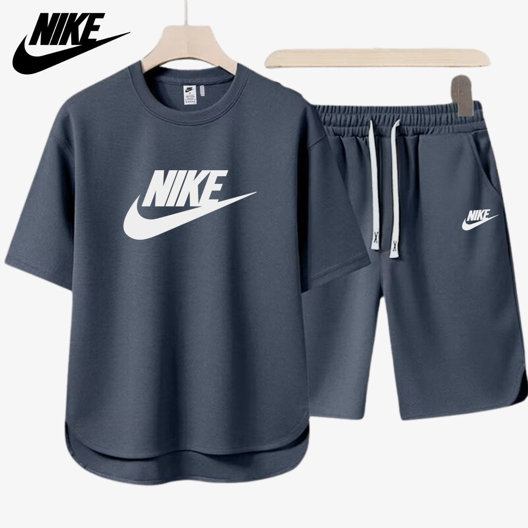 Casual herenset || T-shirt en korte broek