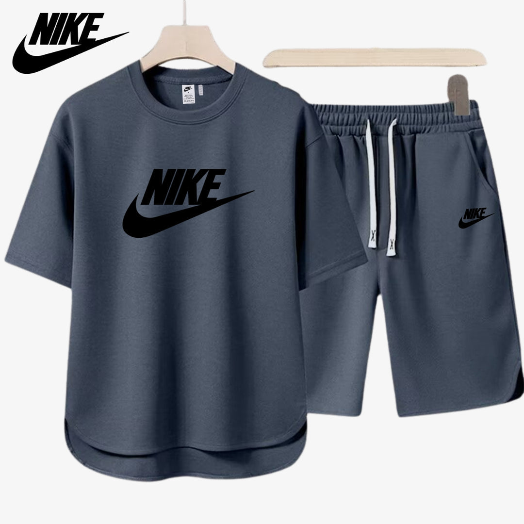 Casual herenset || T-shirt en korte broek