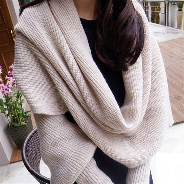 Femyza Cashmere Sweater Scarf for Women