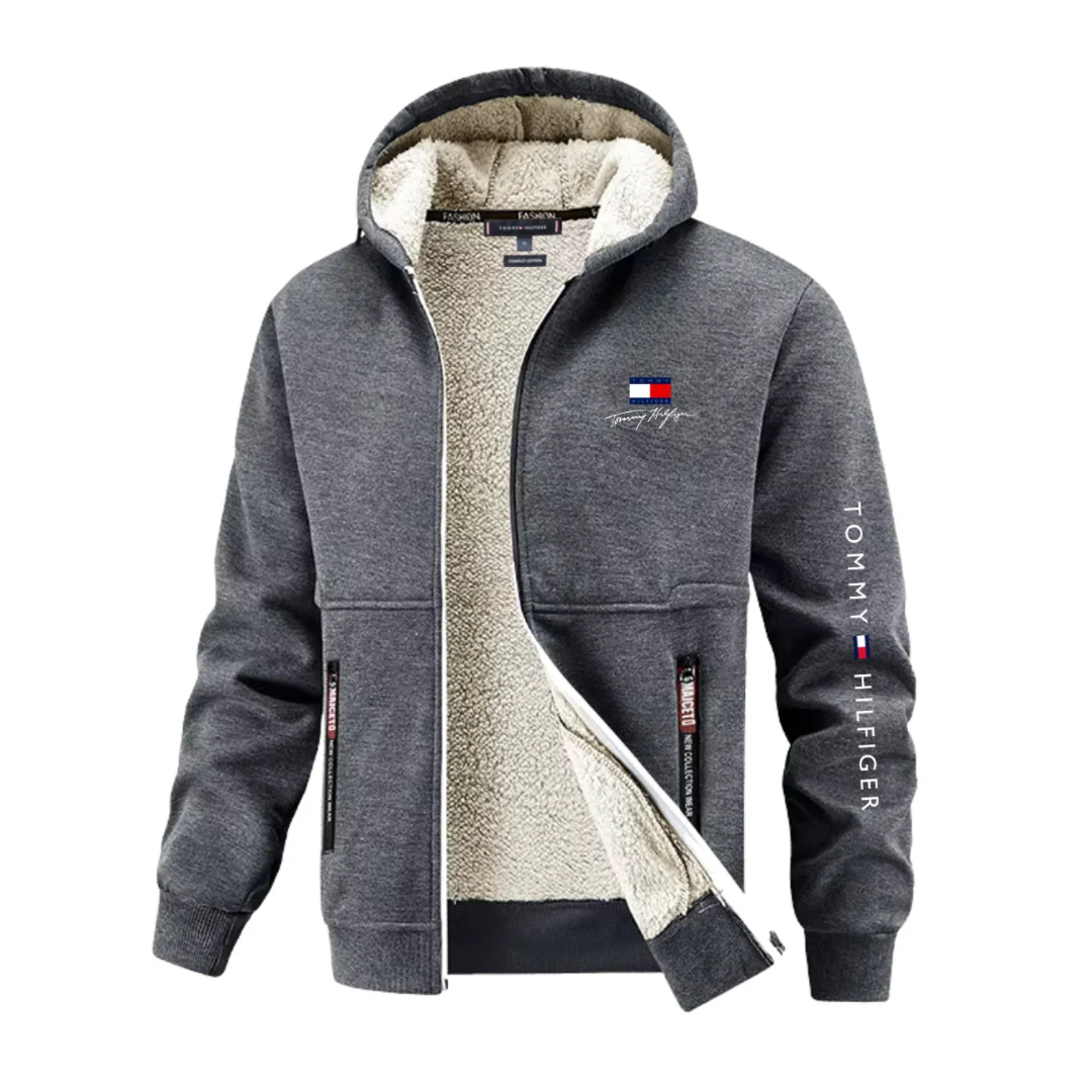 Warmere Hoodie met Rits