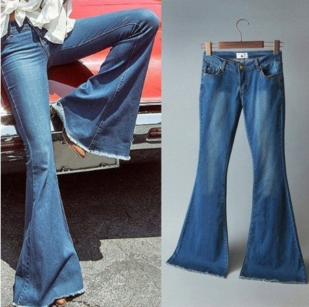 Femyza Wide-Leg Mid-Waist Jeans