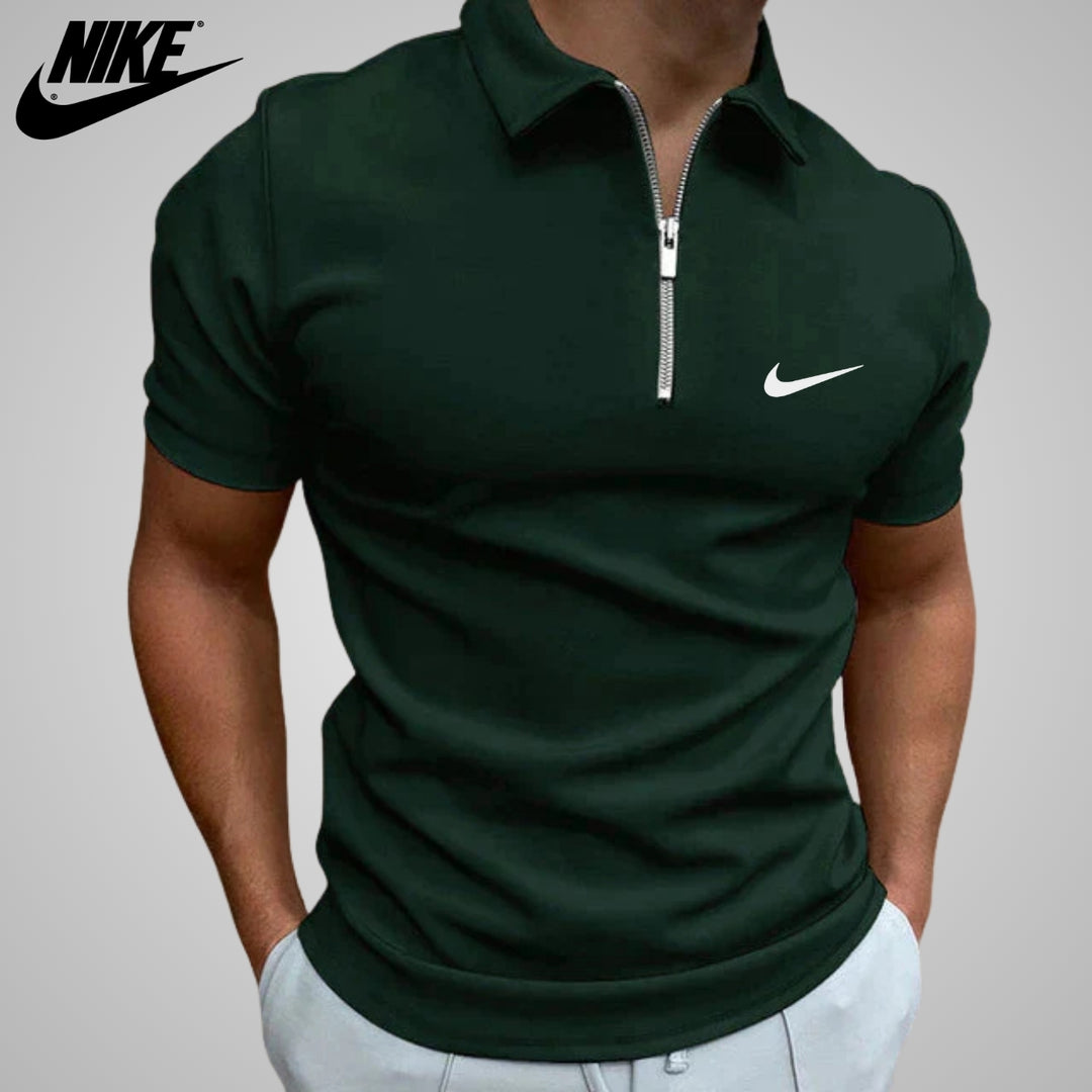 Casual Polo met Rits