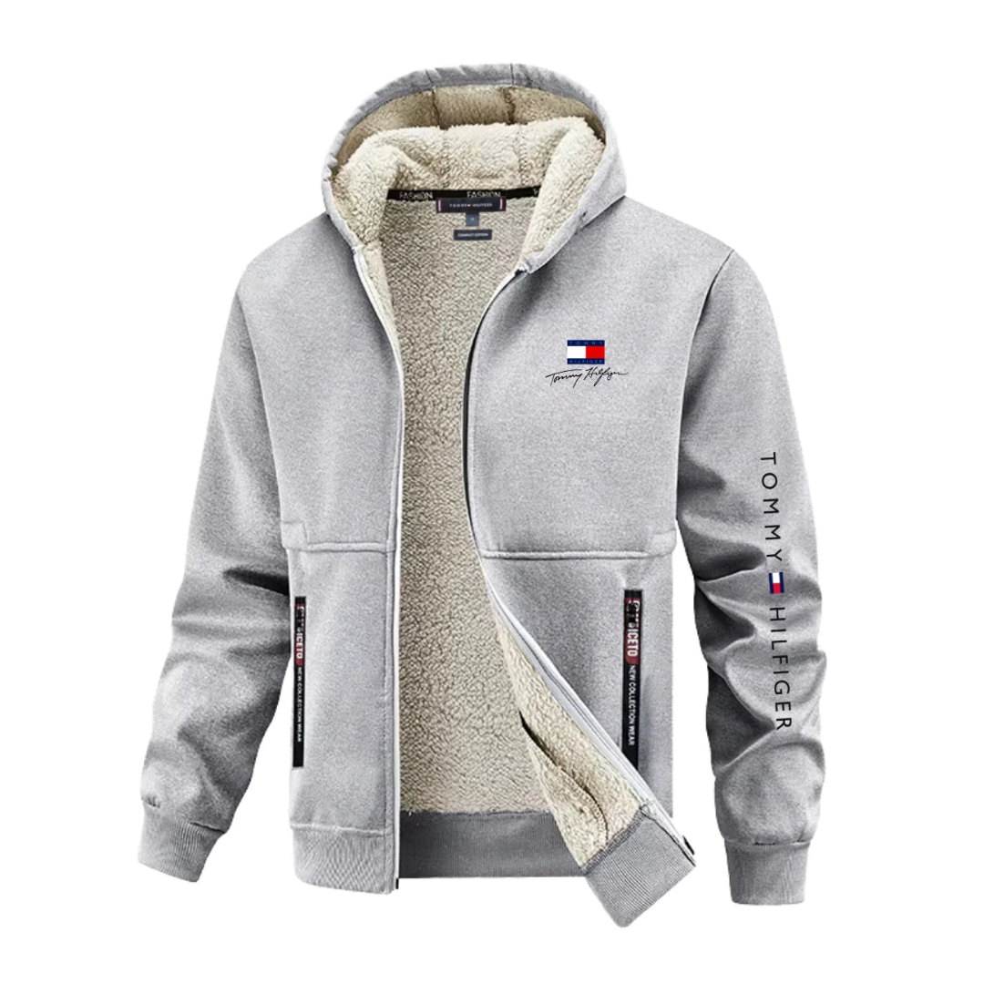 Warmere Hoodie met Rits