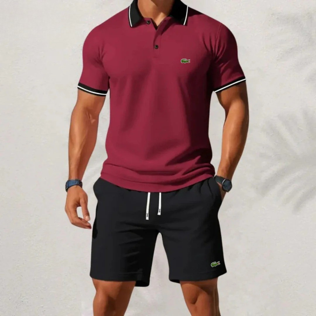Poloshirt en Short Set