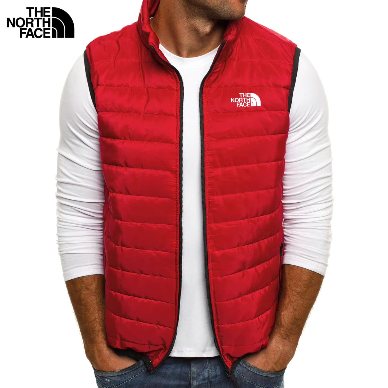 Gewatteerd Gilet met Voering