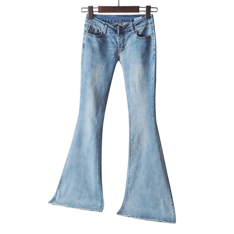 Femyza Wide-Leg Mid-Waist Jeans