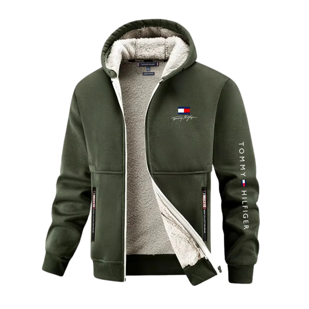 Warmere Hoodie met Rits
