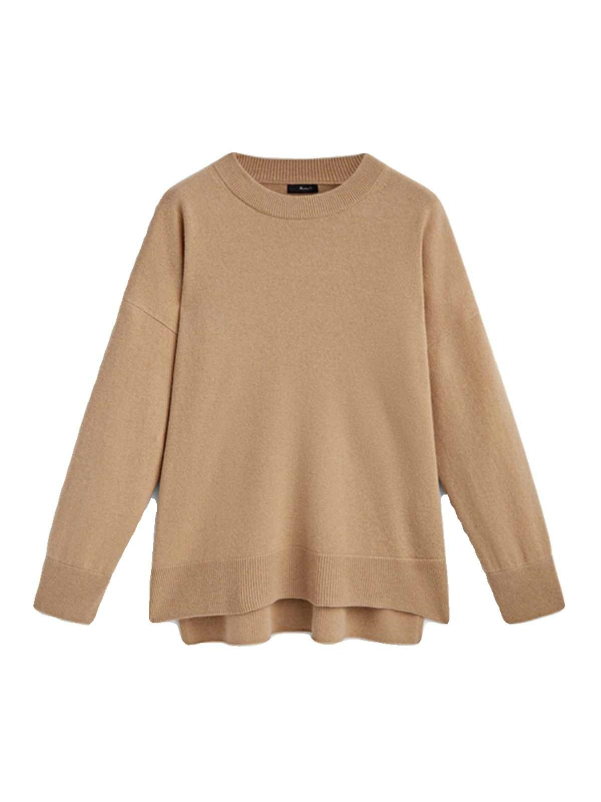 Femyza Round Neck Shawl Sweater