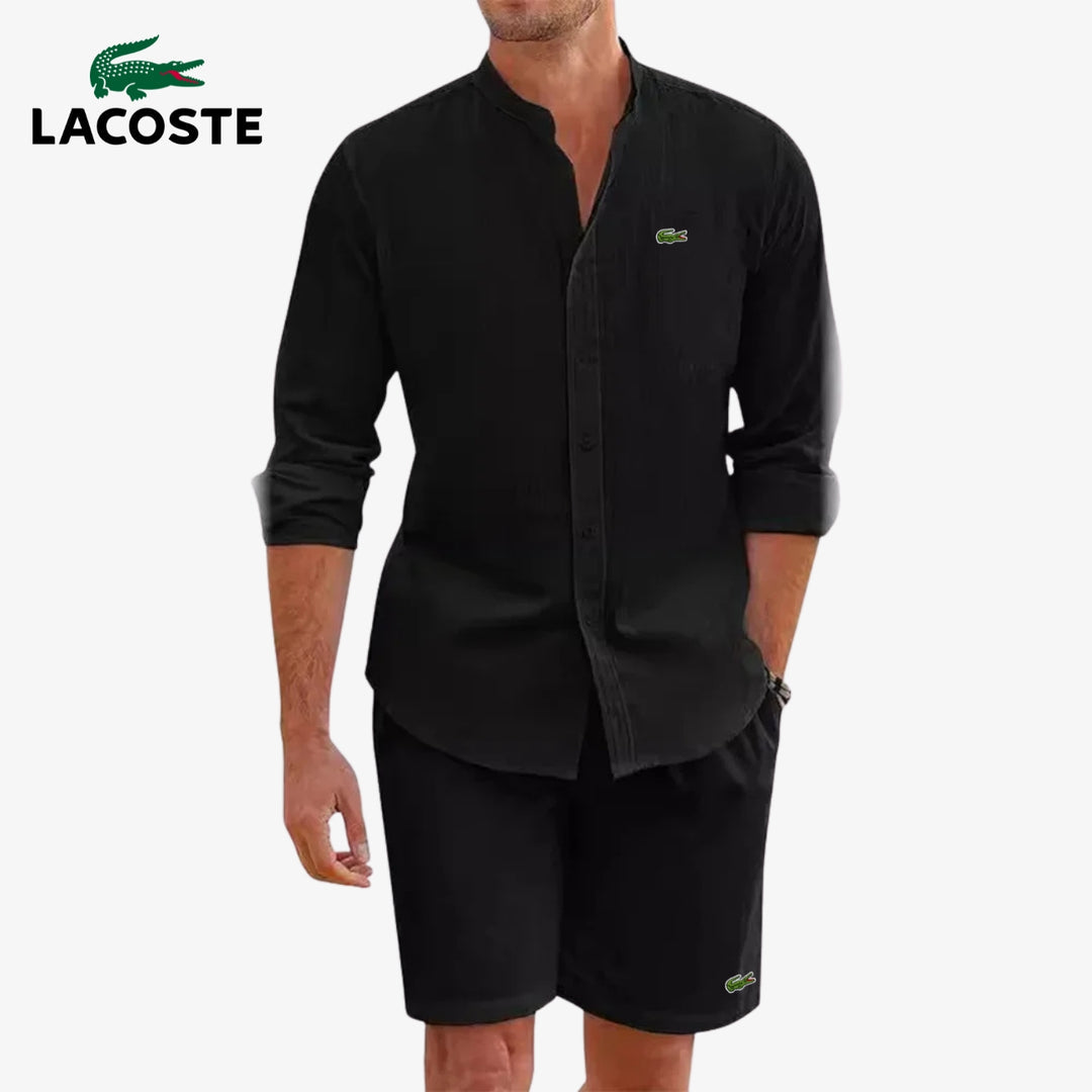 Elegante set van overhemd en korte broek