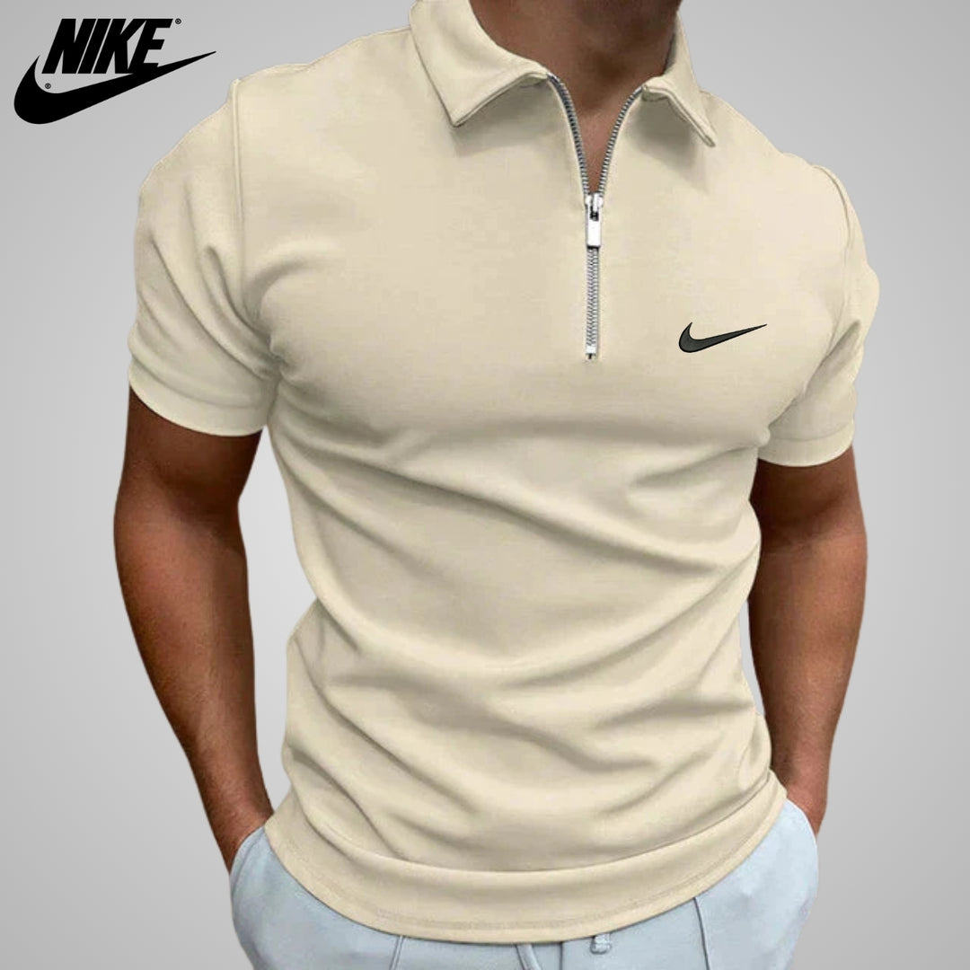 Casual Polo met Rits