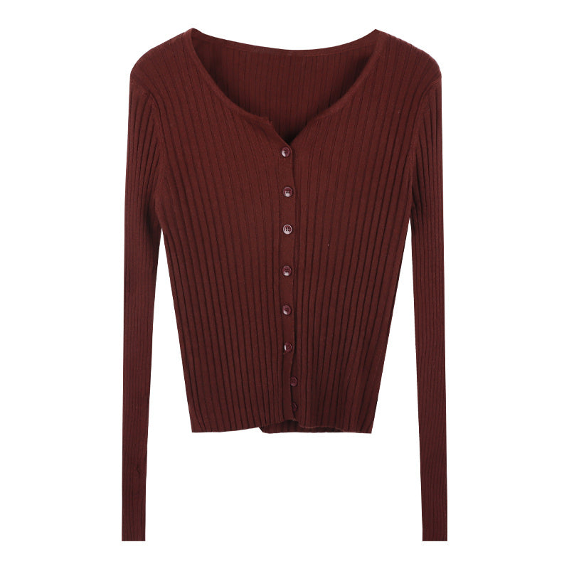 Femyza Slim Knit Cardigan Coat