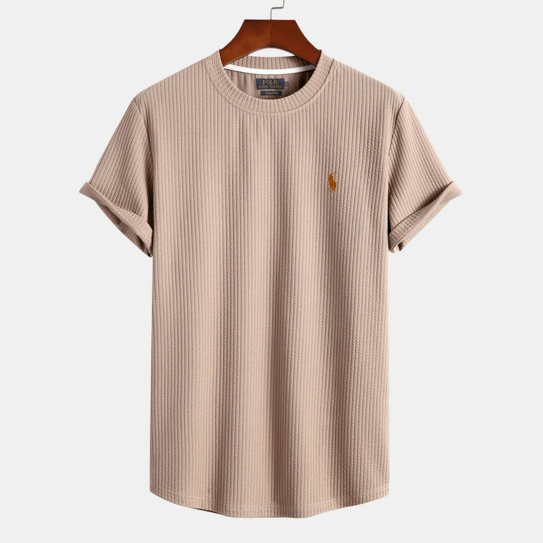 T-shirt met ronde hals