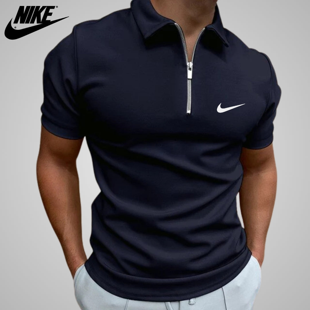 Casual Polo met Rits