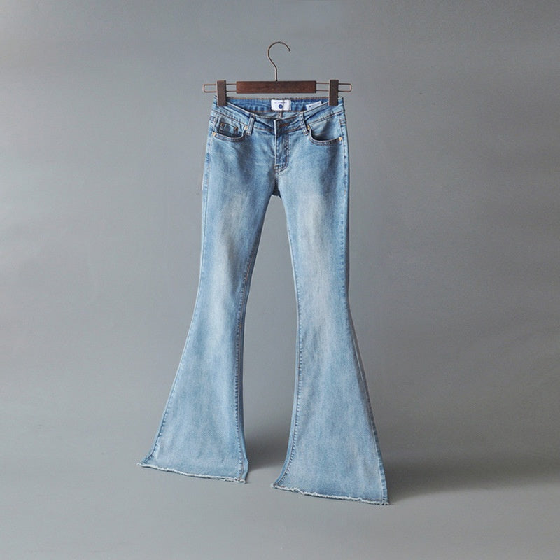 Femyza Wide-Leg Mid-Waist Jeans
