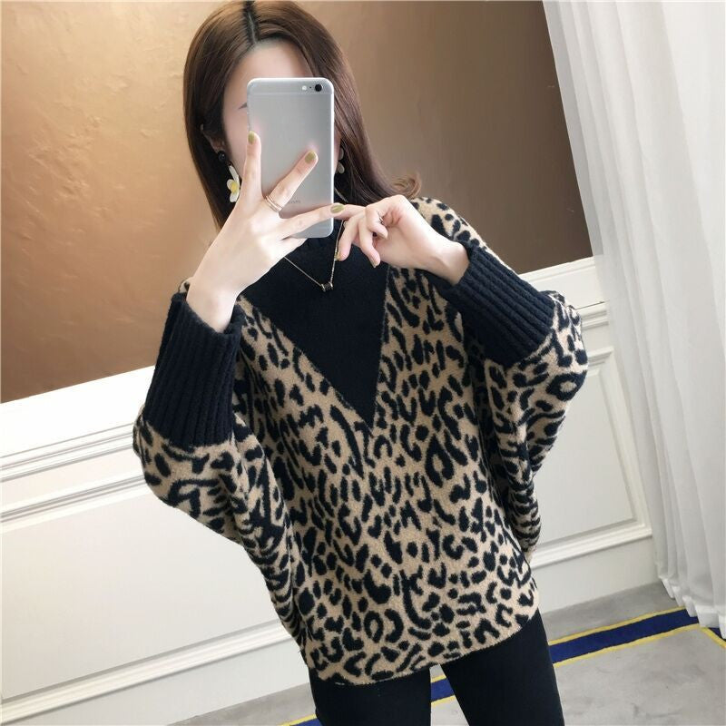 Femyza Fake Two-Piece Loose Sweater Coat