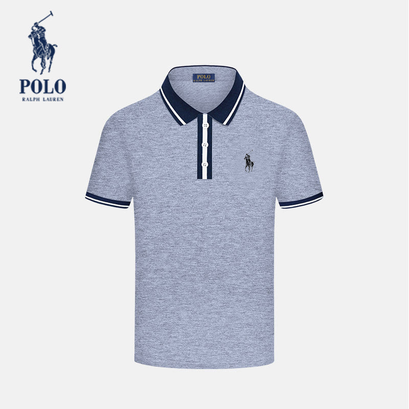 Effen Zomer T-shirt met Korte Mouwen Polo Shirt